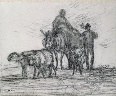 Return from the Fields, 1873 by Jean Francois Millet
